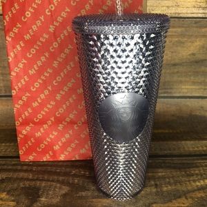 2019 Starbucks Studded Tumbler Platinum